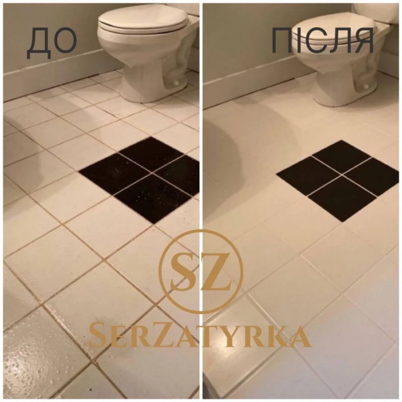 Чистка швів плитки Львів | SERZATYRKA, Винники — 12/12